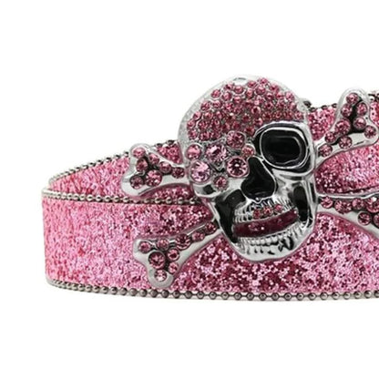 Skullshine Frontier Rhinestone Belt